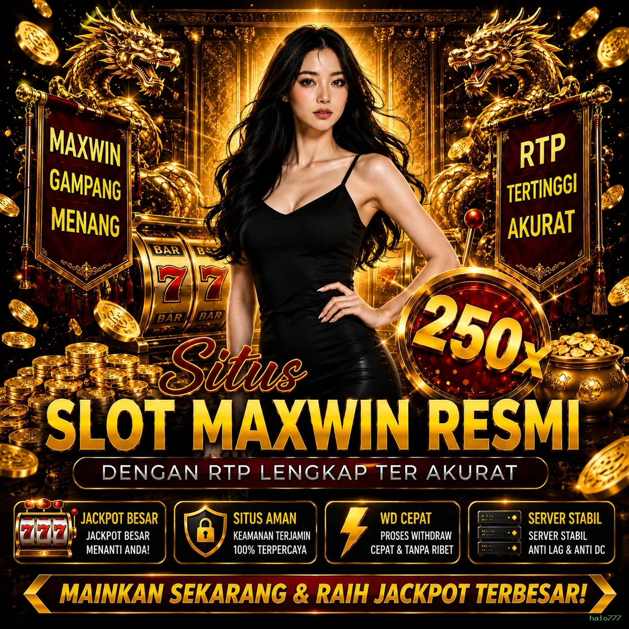 Ikon aplikasi halo777 resmi